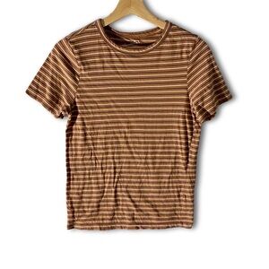 Universal Thread Women's Basic Striped T-Shirt